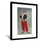 馬內《吹笛子的少年》（不含框）