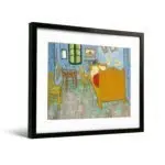 梵谷《在亞爾的臥室（第二版）》（不含框）