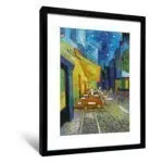 梵谷《夜晚露天咖啡座》（不含框）