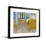 梵谷《在亞爾的臥室（第三版）》（不含框） - 〈小〉