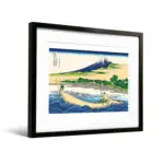 葛飾北齋《東海道江尻田子之浦》（不含框）