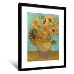 梵谷《花瓶裡的十二朵向日葵》（不含框）