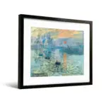 莫內《印象．日出》（不含框）