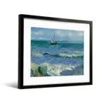 梵谷《聖瑪麗海濱海景》（不含框） - 〈中〉