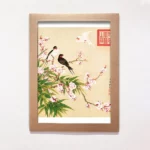 余穉《花鳥圖冊十二開：梅花》（不含框） - 〈中〉：圖片 3