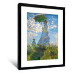 莫內《撐傘的女人》（不含框）