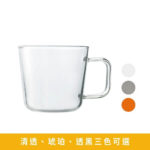 錐形單層把手水杯-透黑:圖片 3