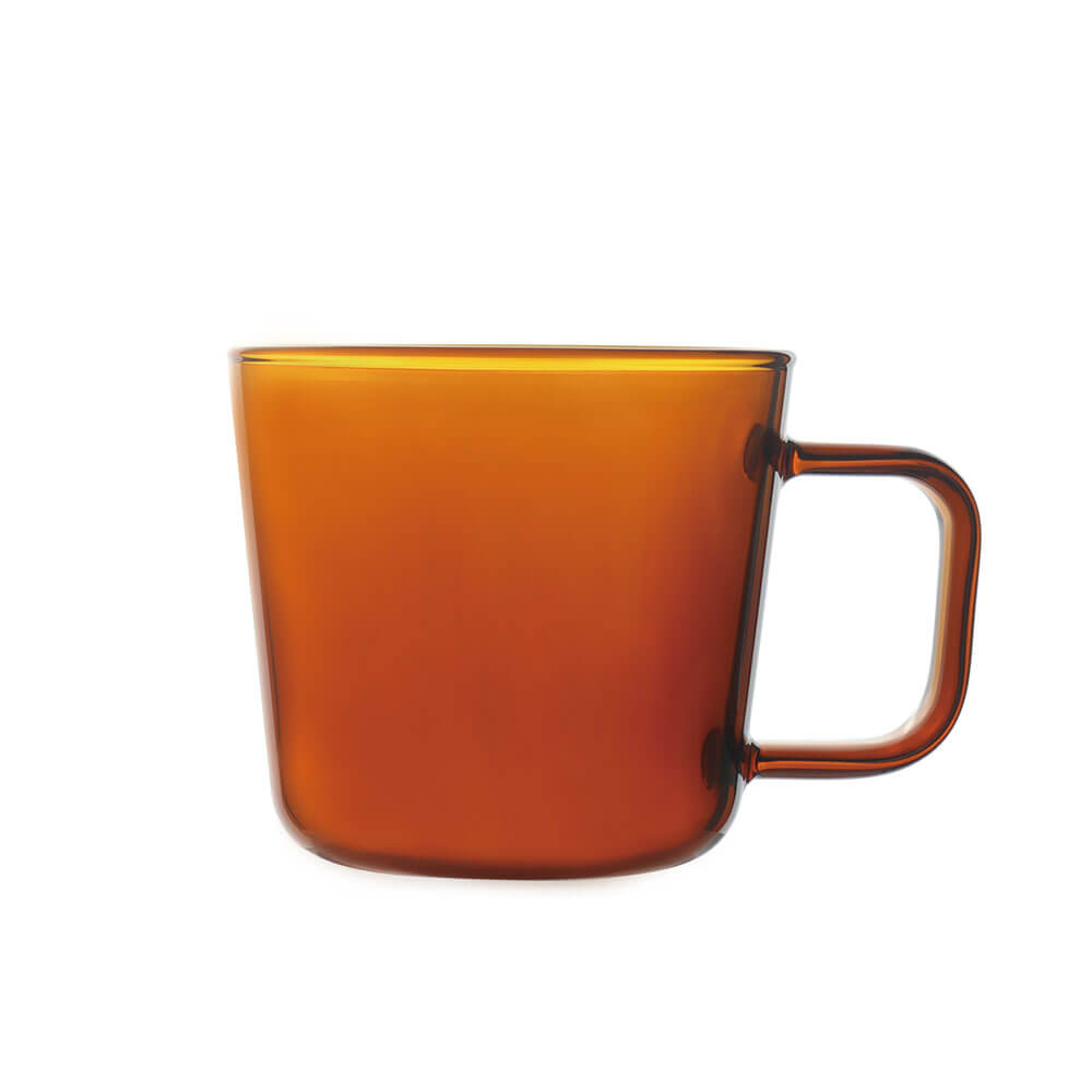 GOOD0002-1 錐形單層把手水杯-琥珀:圖片 1