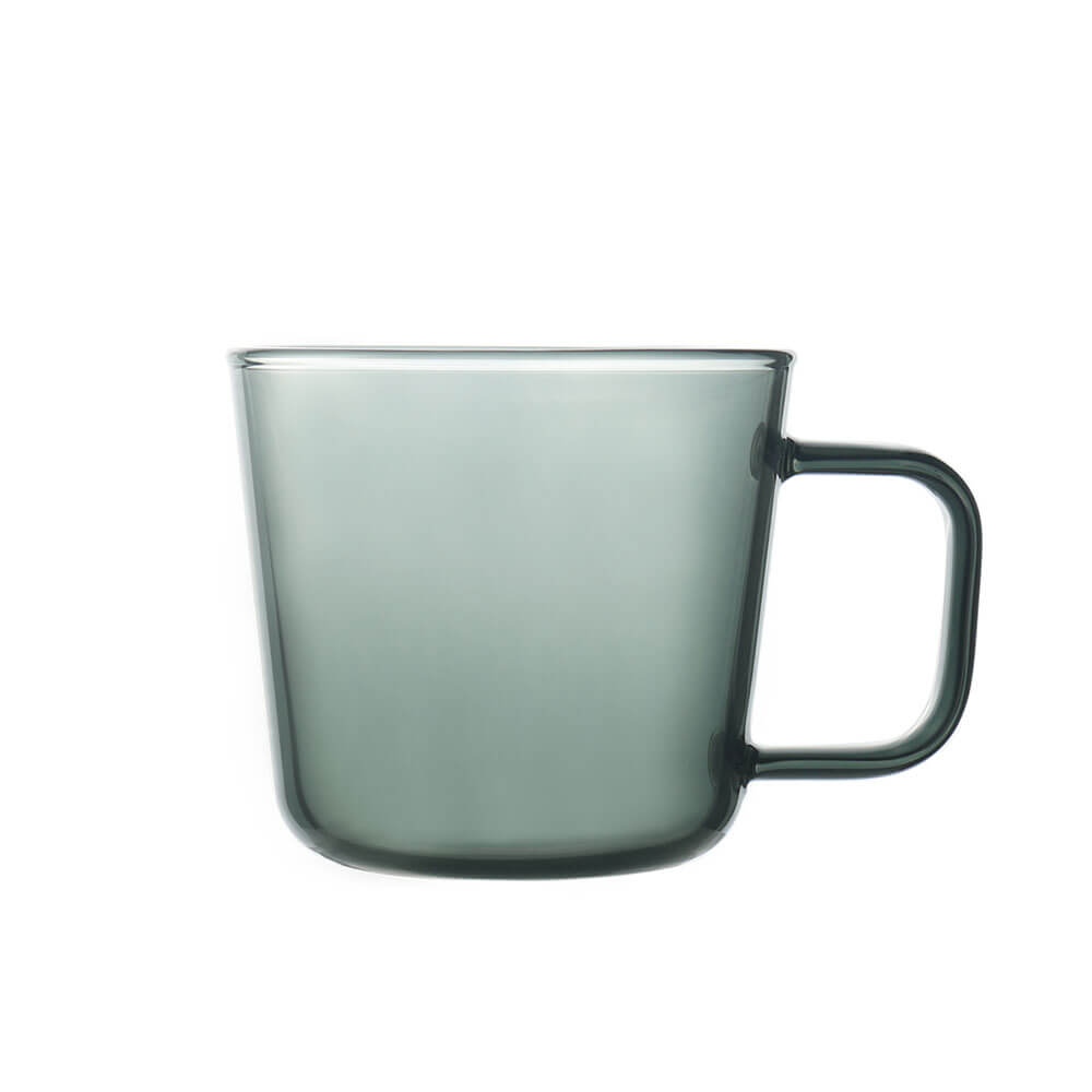 GOOD0003-1 錐形單層把手水杯-透黑:圖片 1