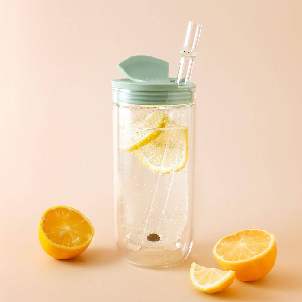 GOOD0006-1 ZOO ZOO雙層玻璃隨手杯/小熊:圖片 1