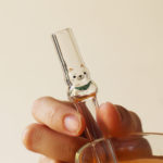 柴犬造型玻璃吸管:圖片 3