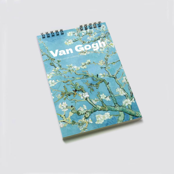 線圈筆記本《盛開的杏樹》