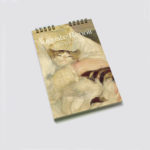 線圈筆記本《小孩與貓》