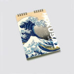 線圈筆記本《神奈川沖浪裏》
