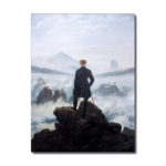 弗里德里希《霧海上的旅人》（不含框）：圖片 4